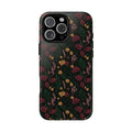 Moody Wildflower Dark Floral Tough Phone Case | Botanical & Shockproof