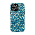 Rhythmic Cubist Abstract Art Tough Phone Case | Geometric & Shockproof