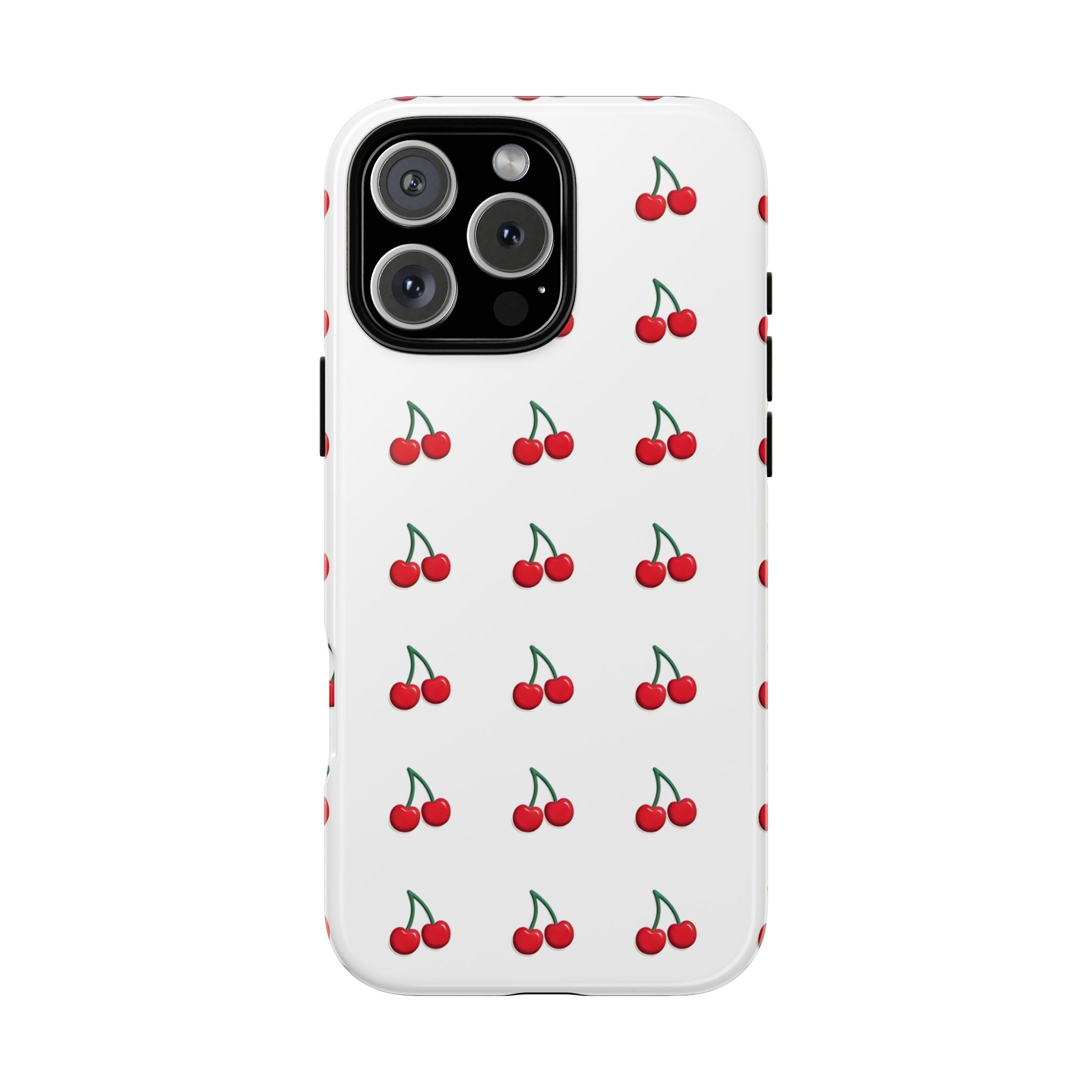Sweet Cherry Pattern Tough Phone Case